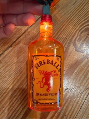 Fireball Cinnamon Whisky string lights